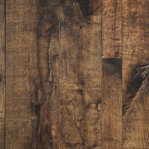 Reclaimed Oak Engineered Flooring - Burnt Sienna