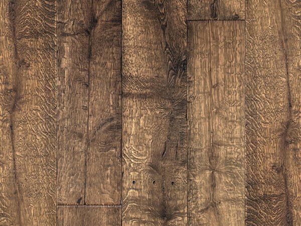 Reclaimed Oak Engineered Flooring - Charred Espresso