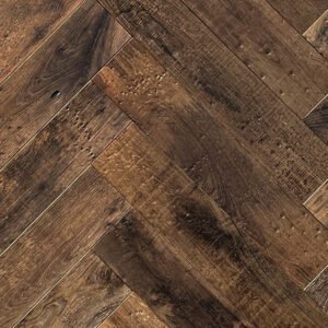 Reclaimed Oak Engineered Flooring - Smoky Umber