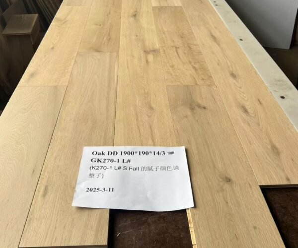 Natural Fall Oak | European Oak Engineered Flooring 190mm