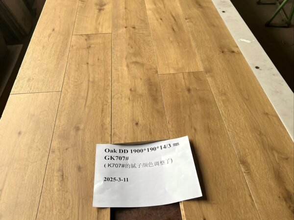 Golden Amber Oak | European Oak Engineered Flooring 190mm