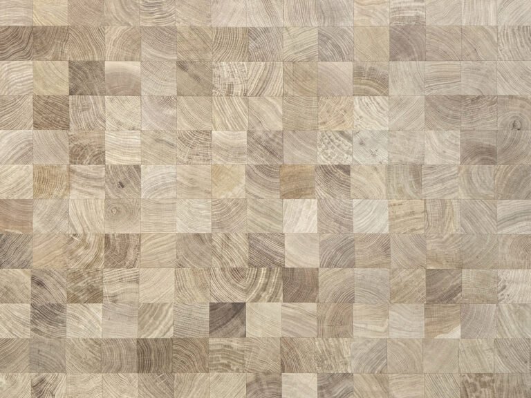 End grain flooring