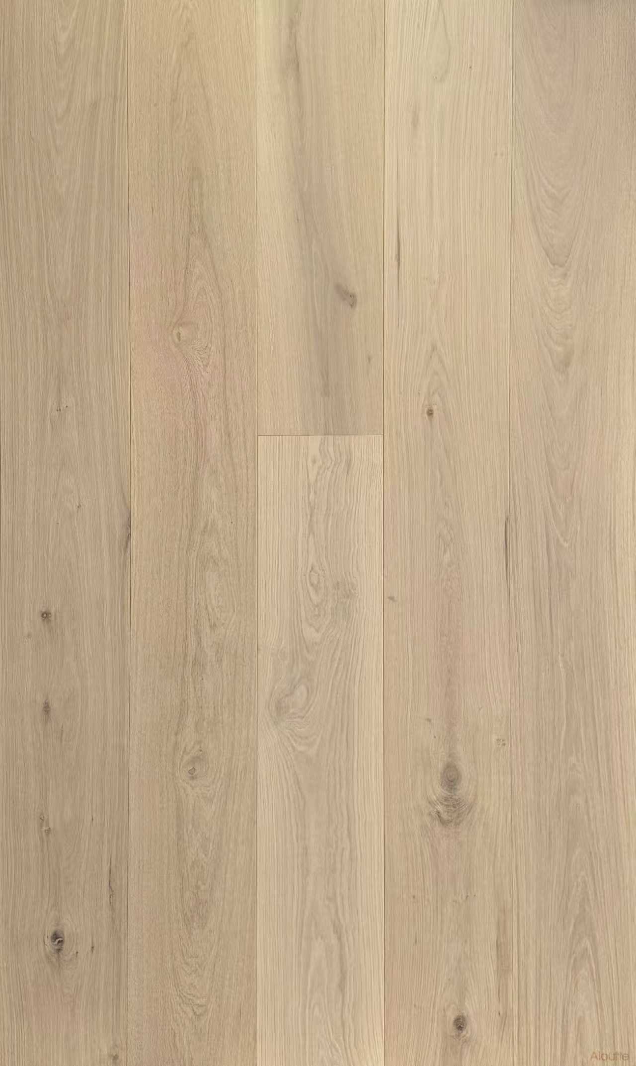 Clean European oak wide plank flooring Villara 260 for commercial projects